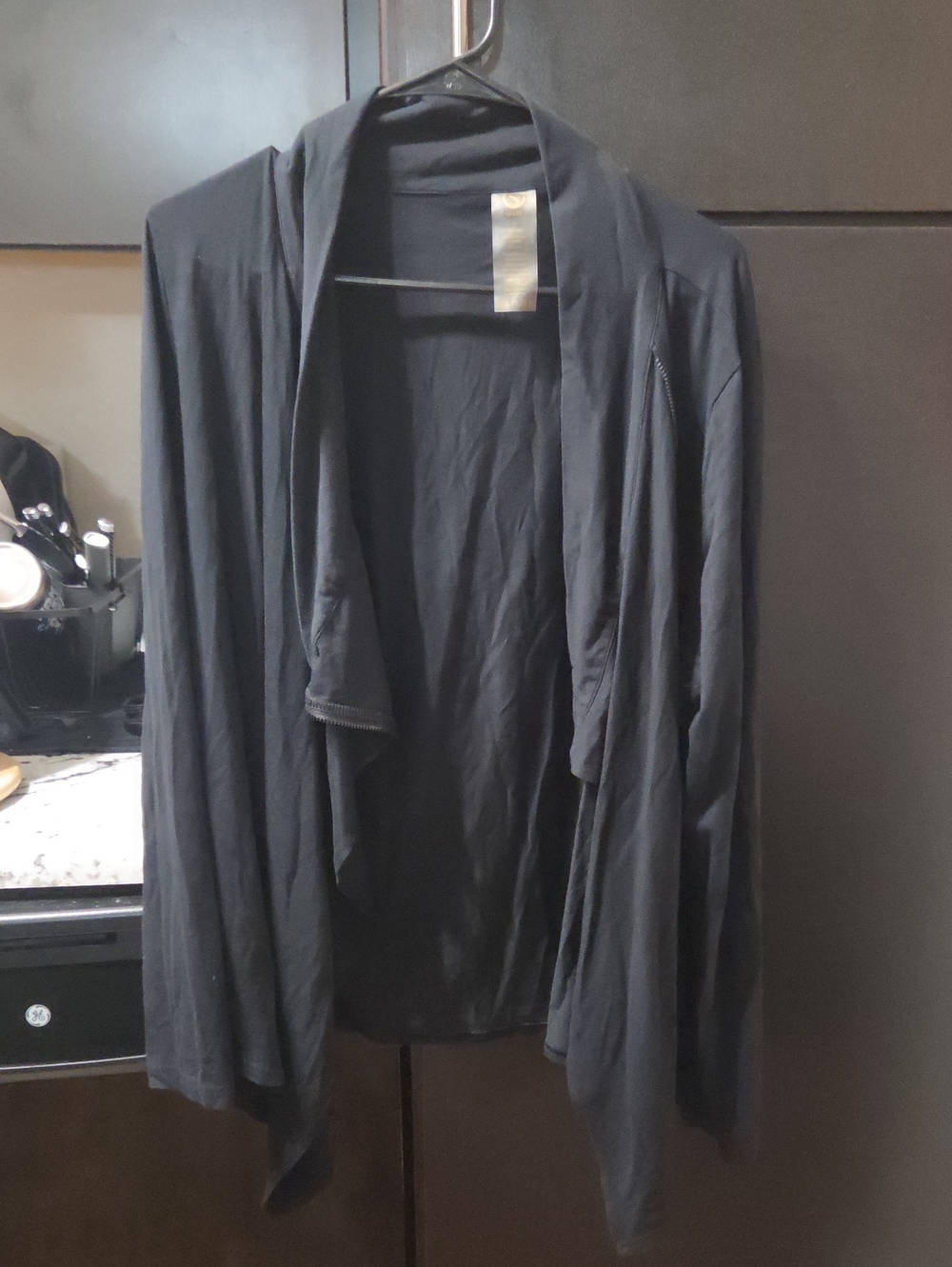 Lightweight Open-Front Women's Jacket - Black